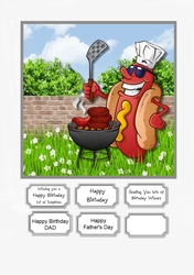 Barbecue for Male Birthday, Dad Birthday or Fathers Day