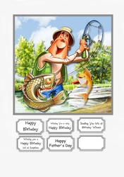 Fishing for Birthday or Fathers Day