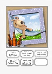 Boofle for Male Birthday, Fathers Day or Retirement