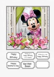 Minnie Mouse Window Box for various occasions