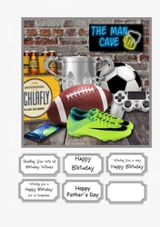 Man Cave for Birthday or Fathers Day