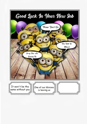 Minions Good Luck In Your New Job