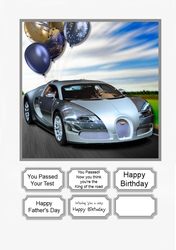 Sports Car for Birthday or many other occasions