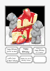 Tatty Teddy Strawberry Cheesecake