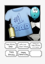 Dad Birthday or Fathers Day