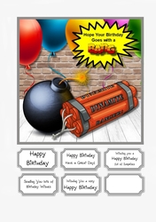 Hope Your Birthday Goes With A Bang