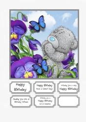 Tatty Teddy With Flowers