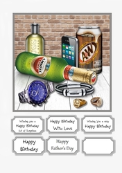 Male Birthday or Fathers Day