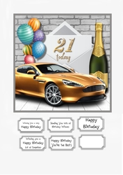21st Birthday Male