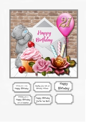 Tatty Teddy 21st Birthday Female