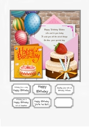 Birthday Cake and Cards