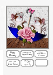 Cute Mice Birthday