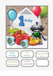 First Birthday Boy