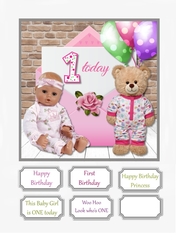 First Birthday Girl