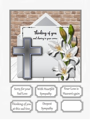 Thinking of you and sharing in your sorrow
