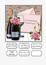 Its Your Birthday, Pop that Prosecco