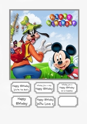 Mickey and Goofy Birthday