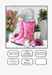 Tatty Teddy Have a Blooming Nice Birthday