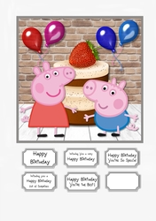 Peppa and George Birthday