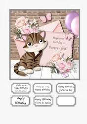 Hope Your Birthday is Purrrr-fect