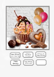 Cupcake and Chocolate