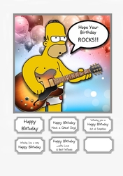 Homer Hope Your Birthday ROCKS!