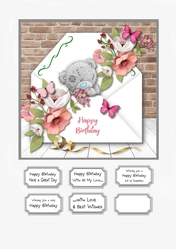 Tatty Teddy Floral Birthday