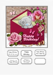 Tatty Teddy and Roses Birthday