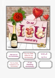 Forever Friends Anniversary for Husband/Wife