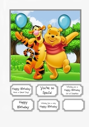 Winnie and Tigger Birthday