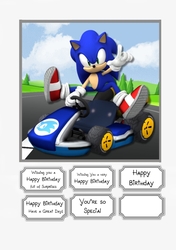 Sonic with Go-Kart
