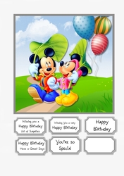 Mickey and Minnie Birthday