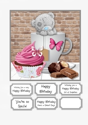 Tatty Teddy with Cupcake