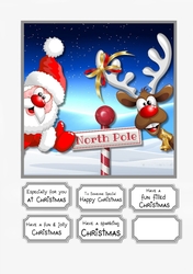 Santa and Rudolf