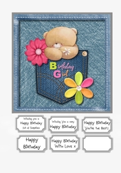 Forever Friends Denim Pocket