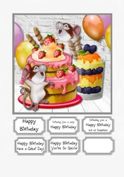 Cute Mice Birthday
