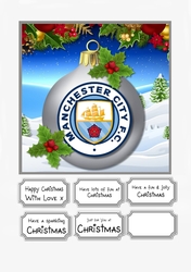 Manchester City fan Christmas