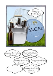 Manchester city fc and beer