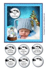Baby boy 1st Christmas