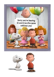 Snoopy and friends sorry youre leaving
