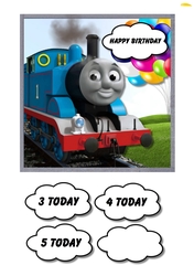 Thomas the tank engine Birthday