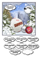 Arsenal fc Christms 
