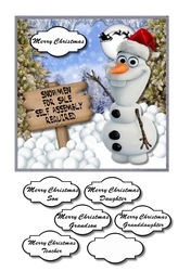 Olaf .....Snowmen for sale