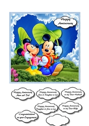 Mickey and Minnie Anniversary/Engagement