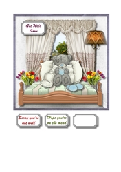 Tatty teddy get well soon