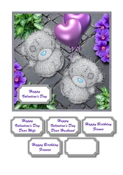 Tatty teddy Valentine or birthday