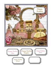 Pink and Gold Accessories
