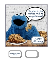 Hand over the cookies and no one gets hurt