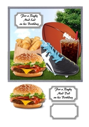 Rugby mad with fast food