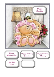 Forever friends card front for various occasions